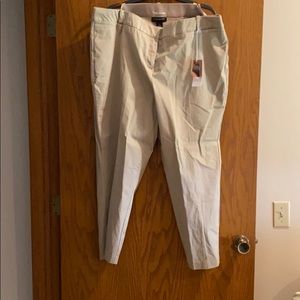 Lane Bryant Allie skinny ankle twill pants